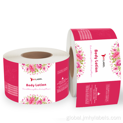 Cosmetic Ingredients Label Personalized custom label for cosmetic logo ingredients Supplier